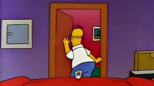 СИМПСОНЫ - ЗАСТАВКА С ДИВАНОМ "НАРИСОВАННЫЕ СИМПСОНЫ" смотреть онлайн
