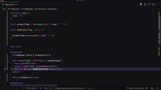 Vue.js: Listado dinámico con límite смотреть онлайн