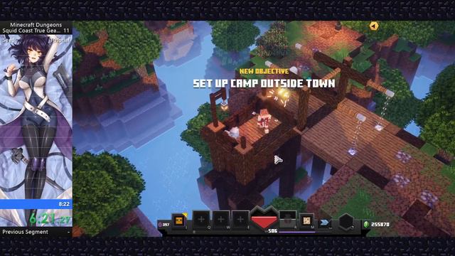 Minecraft Dungeons | Squid Coast Draw-Bridge True Gearless Skip смотреть онлайн