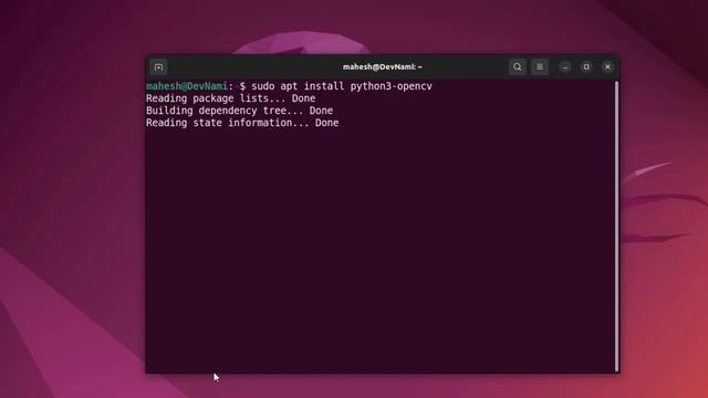 OpenCV Python - How to Install OpenCV on Ubuntu смотреть онлайн