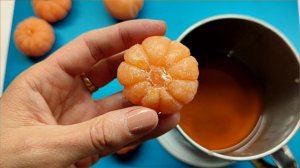 мастер-класс свечи "мандаринки"