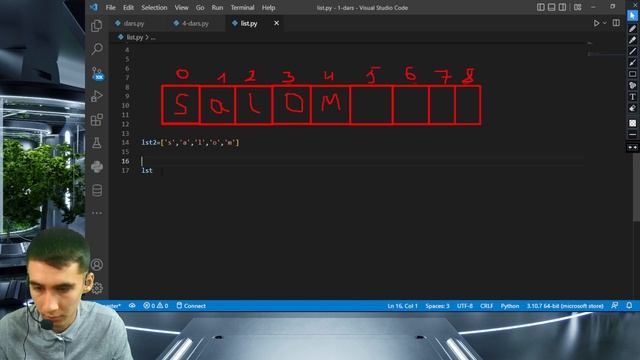 05. List (Ro'yhatlar) | #Python_asoslari смотреть онлайн