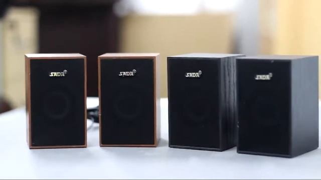 SADA V 160 USB Wired Wooden Speakers смотреть онлайн