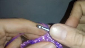 Ручка для мочалки в НАЧАЛЕ вязания/ Крепкое соединение ручки мочалки/Мочалка крючком