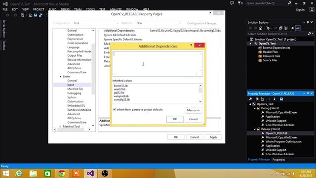 OpenCV (2015) Tutorial -2- Visual Studio(2013) смотреть онлайн
