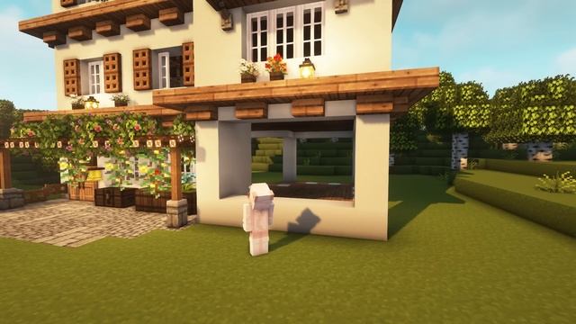 [Minecraft] ?? Aesthetic House Tutorial / Cottagecore / Mizuno's 16 Craft Resource Pack