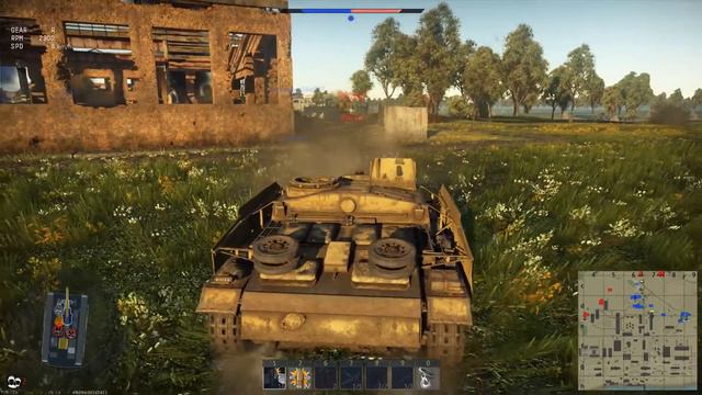 War Thunder | StuG III G - 4 frags, 4 assist смотреть онлайн