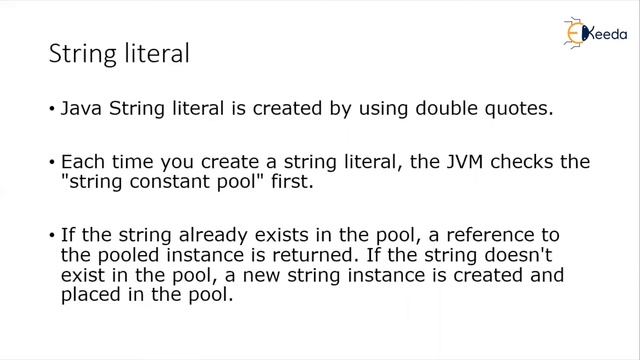 String creation on heap and constant pool смотреть онлайн