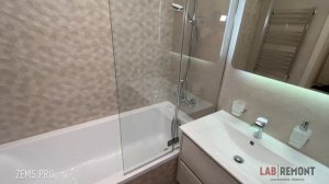 Обзор готового санузла 4,5 м2 | Дизайн интерьера СПб | Ремонт квартир СПб