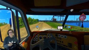 ВЕЗУ ПЕСОК НА СТРОЙКУ! ЗАБУКСОВАЛ ПРИ ВЫЕЗДЕ! EURO TRUCK SIMULATOR 2