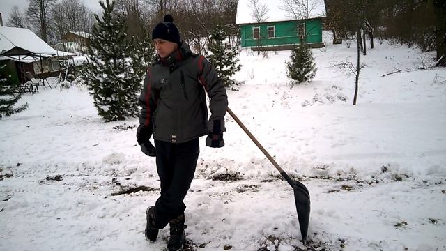 Пробуем ОТВАЛ с мотоблоком НЕВА. смотреть онлайн