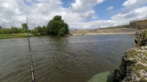 Рыбалка на Воронежском водосбросе на плотине Часть 2