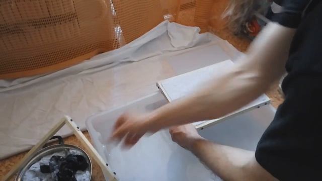 Самодельная Бумага. Пошаговая инструкция. смотреть онлайн