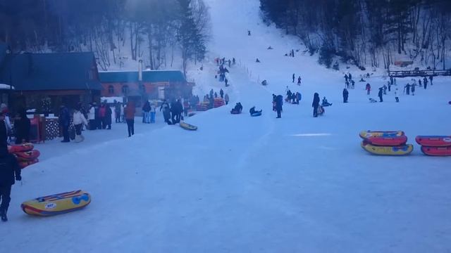 2017.NY.Чегет.санки смотреть онлайн