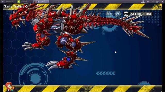 Game Dino Robot Lap Rap Robot Chien Dau Kangaroo Vs Violent T-Rex - Game Trailers Cf смотреть онлайн