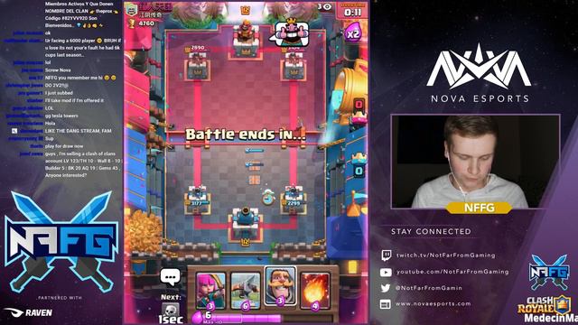 TROPHY PUSHING IN CLASH ROYALE TO MASTER 1 | Road To 5000 Trophies смотреть онлайн