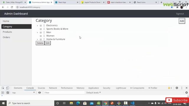 MERN Stack Project | Ecommerce Website | Admin Category Update - 20 смотреть онлайн
