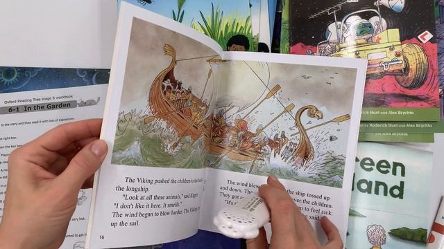 OXFORD READING TREE 6-9 уровни чтения книги c озвучкой аудиоручкой на английском языке смотреть онлайн