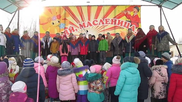 ХОР КАЛИНУШКА ...ПРОВОДЫ МАСЛЕНИЦЫ смотреть онлайн