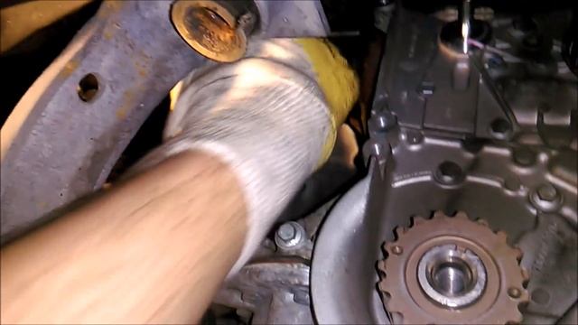 ЗАМЕНА РЕМНЯ ГРМ 1.6 16v К4М. ЗАМЕНА ГРМ И ПОМПЫ РЕНО - RENAULT. КАК ПРАВИЛЬНО ВЫСТАВИТЬ МЕТКИ ГРМ. смотреть онлайн