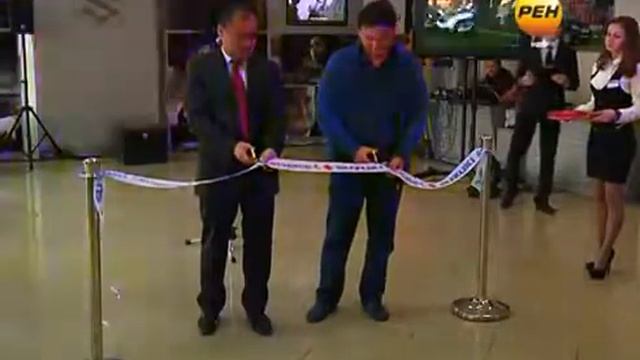 Открытие автосалона Suzuki смотреть онлайн