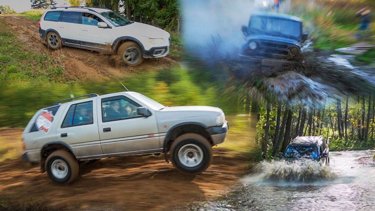 Кто заберется в горку? Renault Arkana, KIA Sorento, Hyundai SantaFE, VOLVO XC70, DODGE RAM смотреть онлайн