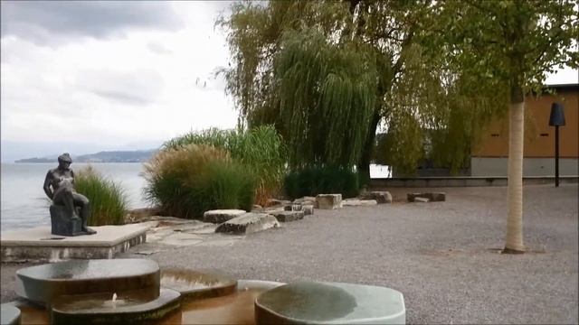 Озеро в Цюрихе. Фабрика Lindt на Линденштрассе. Рюшликон - мечта! Ruschlikon , Switzerland смотреть онлайн