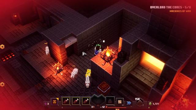 Minecraft Dungeons Fiery Forge смотреть онлайн