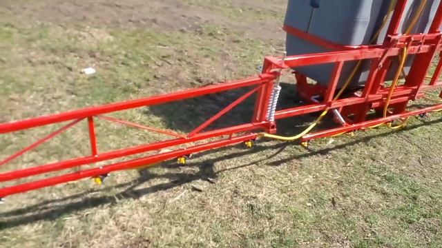 Збір навісного оприскувача Полмарк, 1000л, 16м :) смотреть онлайн