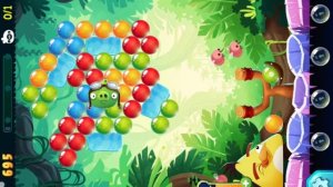 angry birds pop bubble shooter - злые птицы: поп пузырь шутер. Игра восьмая.