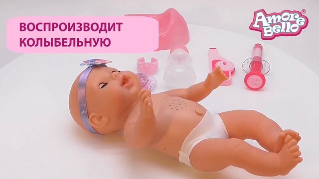 Интерактивные пупсы, сопит, может заболеть, свет, звук, JB0207954-JB0207965 смотреть онлайн