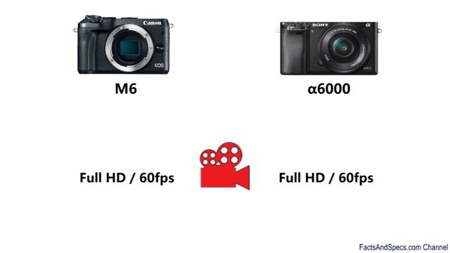 Canon EOS M6 vs Sony Alpha 6000 смотреть онлайн