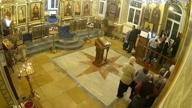 28.10.2023 года. Всенощное бдение. смотреть онлайн