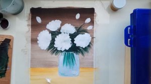 Рисуем цветы гуашью для начинающих