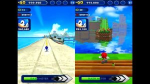 Sonic Dash SONIC VS KNUCKLES Android iPad/iOS Gameplay FHD