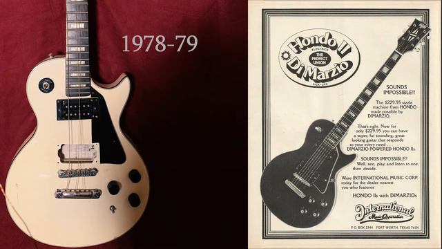 Hondo II Les Paul Custom review смотреть онлайн