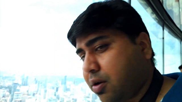 CN Tower Toronto, Canada - A visit to the Top | La Tour CN Tower | DAT Zone Vlog смотреть онлайн