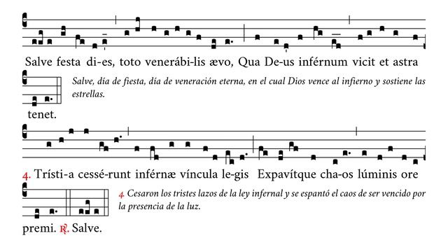 «Salve Festa Dies» – Himno Del Tiempo Pascual – Canto Gregoriano