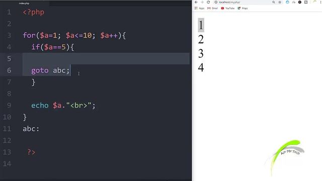 Goto statement - 23 |PHP & MySQLi tutorials for beginners in Urdu/Hindi| Ask Me Tech смотреть онлайн