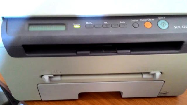 Problema Samsung Scx 4200 Obstrução de Papel смотреть онлайн