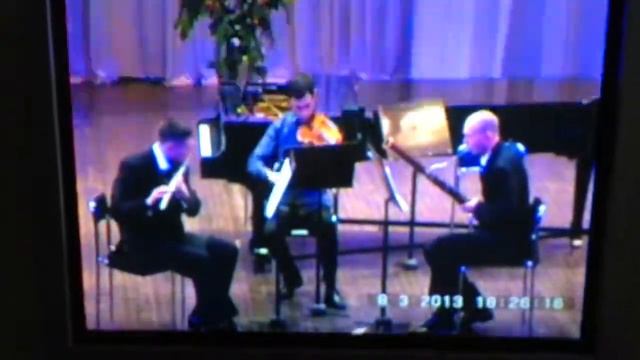 Haydn, Trio. Flauto - T. Fuklev, violin - V. Saenko, bassoon - G.Kolotilo. смотреть онлайн