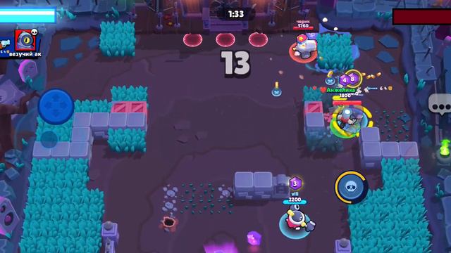 играем в brawl stars #захват кристаллов и #Isla de compas #barley и #tick смотреть онлайн