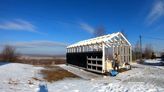 2. Внешняя отделка боковых стен и крыши, часть 1 | Барн 33, 47, 63 смотреть онлайн