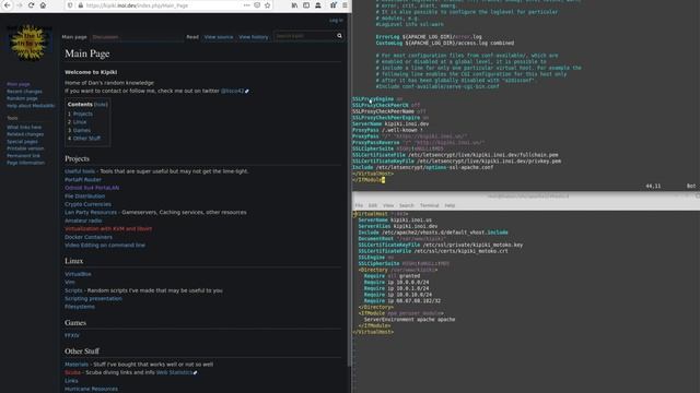 JaxLUG Meeting 2021/02/17 - Mediawiki and Apache reverse proxies (recorded) смотреть онлайн