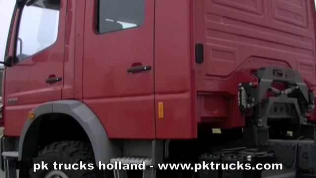 pktrucks Mercedes Atego 1328-AF 4x4 chassis cabin - NEW смотреть онлайн