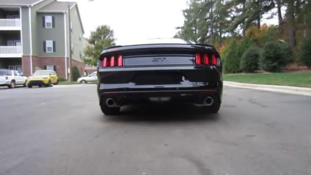 2016 Mustang GT with Ford Racing by Borla sport exhaust смотреть онлайн