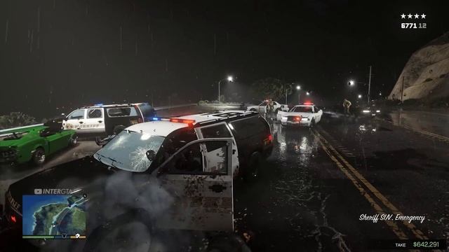 ⁴ᴷ⁶⁰ GTA 6 PS5 Graphics!? Action Gameplay - Heist & Police Chase! Ray Tracing Graphics / GTA V Mod