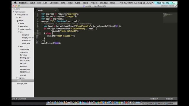 Cloud Foundry's Support for Node.js Modules with NPM смотреть онлайн