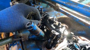 Нашел причину почему троит двигатель. Т-40ам