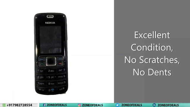Buy Nokia 3110 Classic Mobile + Nokia GET A Nokia C1 Free - Refurbished NOKIA PHONES - Zoneofdeals смотреть онлайн